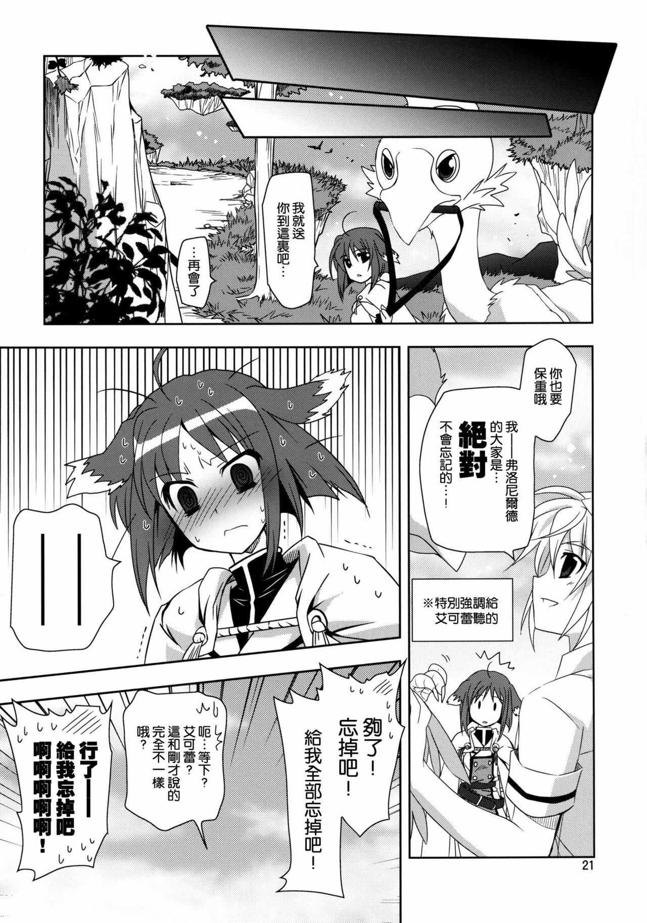 (COMIC1☆6) [Plum (Kanna)] Wonderful Agent (Dog Days) [Chinese] [空気系★汉化] page 21 full