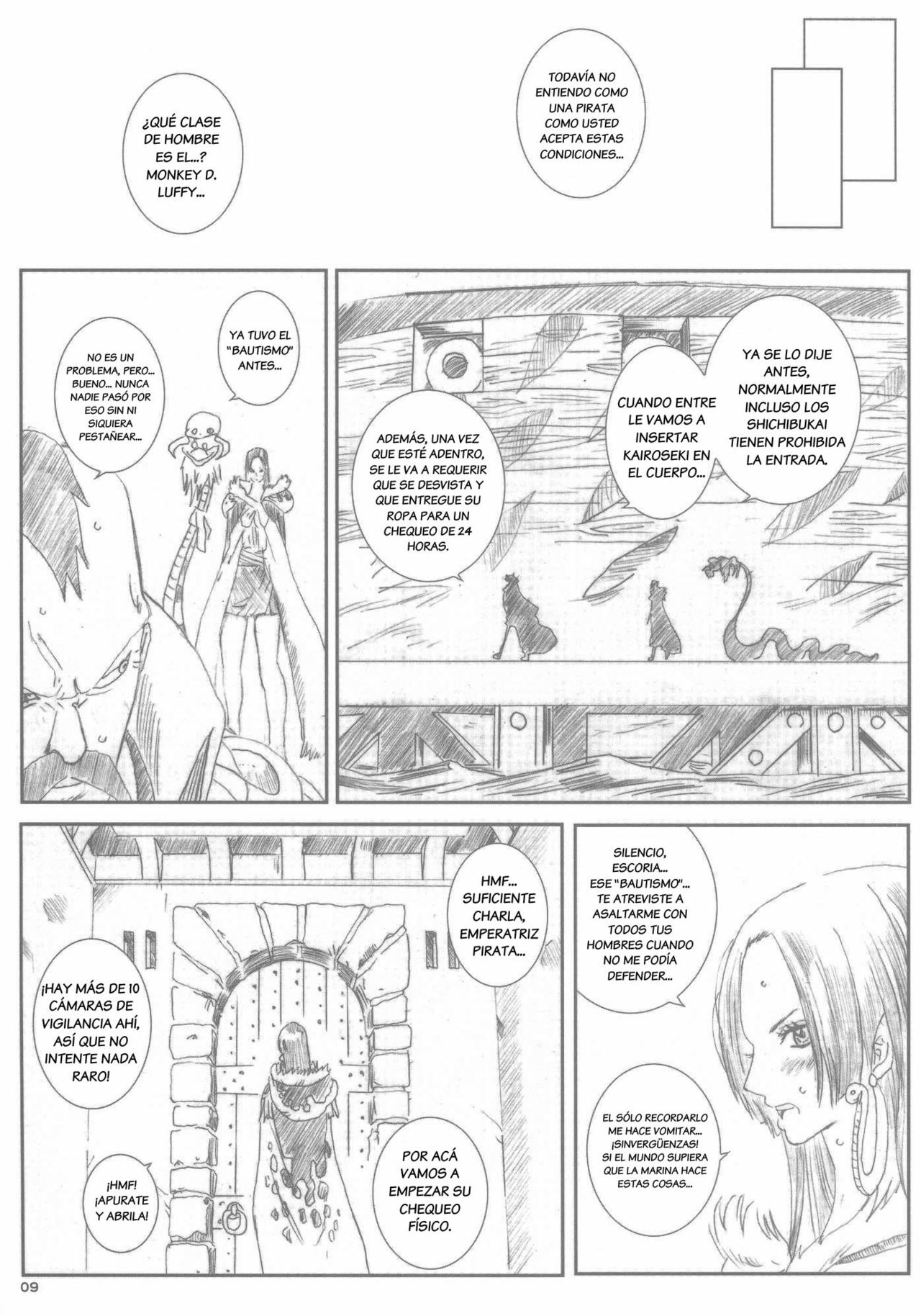 [Circle Kuusou Zikken (Munehito)] Kuusou Zikken Vol.9 (One Piece) [Spanish] {El nido del Cóndor} page 8 full