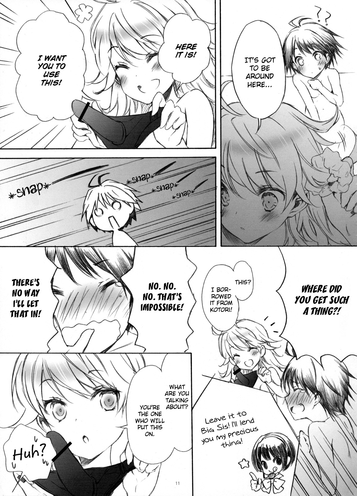 [ONIGIRIZ (CUTEG, Hypar)] IM@Sweets 4 I Want! (THE IDOLM@STER) [English] [yuriproject] [Incomplete] page 10 full