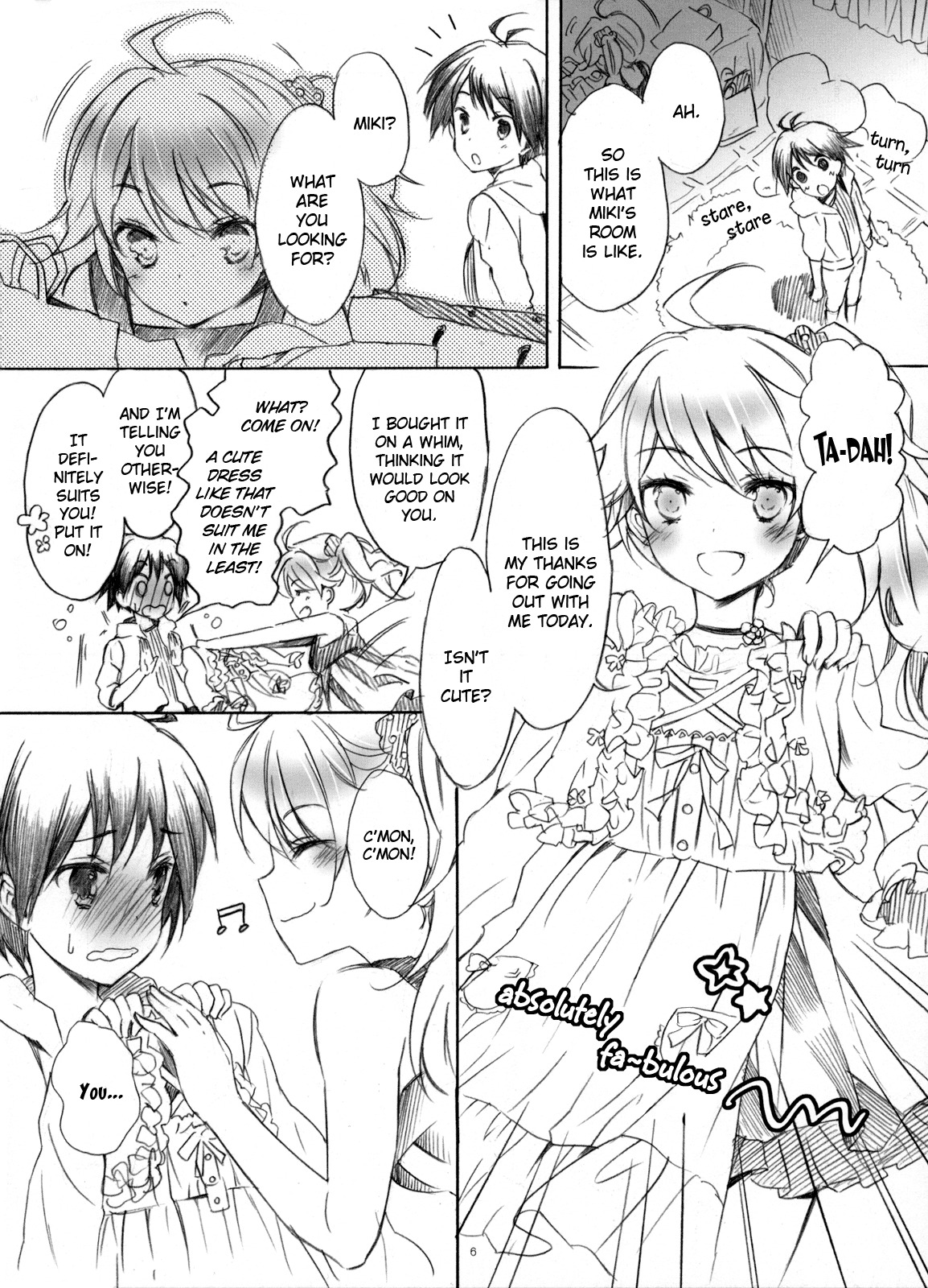 [ONIGIRIZ (CUTEG, Hypar)] IM@Sweets 4 I Want! (THE IDOLM@STER) [English] [yuriproject] [Incomplete] page 5 full