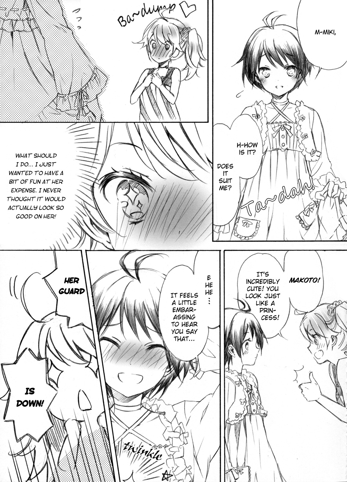 [ONIGIRIZ (CUTEG, Hypar)] IM@Sweets 4 I Want! (THE IDOLM@STER) [English] [yuriproject] [Incomplete] page 6 full