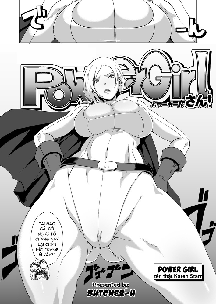 [EROQUIS! (Butcha-U)] Pinch desu yo Powergirl-san! | Power Girl’s in a Pinch! (Superman) [Vietnamese Tiếng Việt] [Hakihome] page 2 full