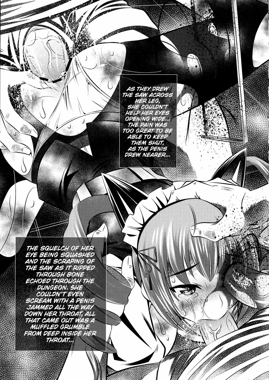 (C80) [Yuugai Tosho Kikaku (Tanaka Naburu)] Goumon-kan Chuuni hen | Torture Dungeon (Steins;Gate) [English] =LWB= page 14 full