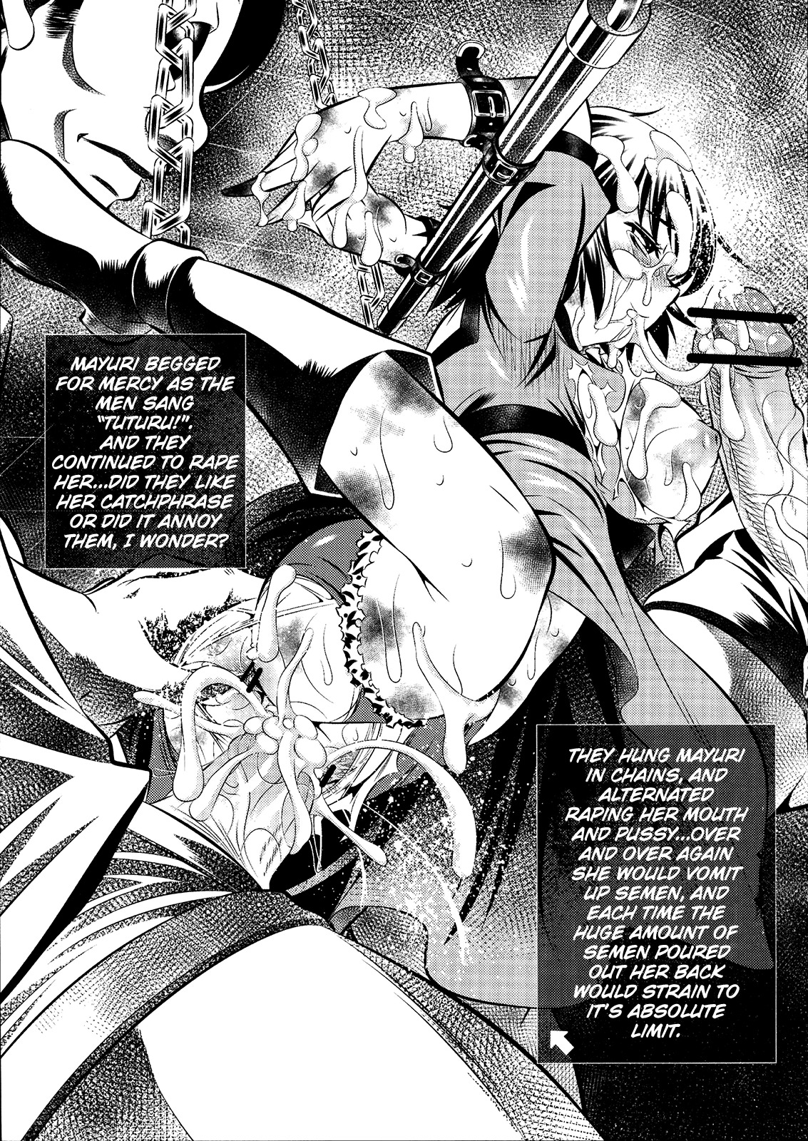 (C80) [Yuugai Tosho Kikaku (Tanaka Naburu)] Goumon-kan Chuuni hen | Torture Dungeon (Steins;Gate) [English] =LWB= page 5 full