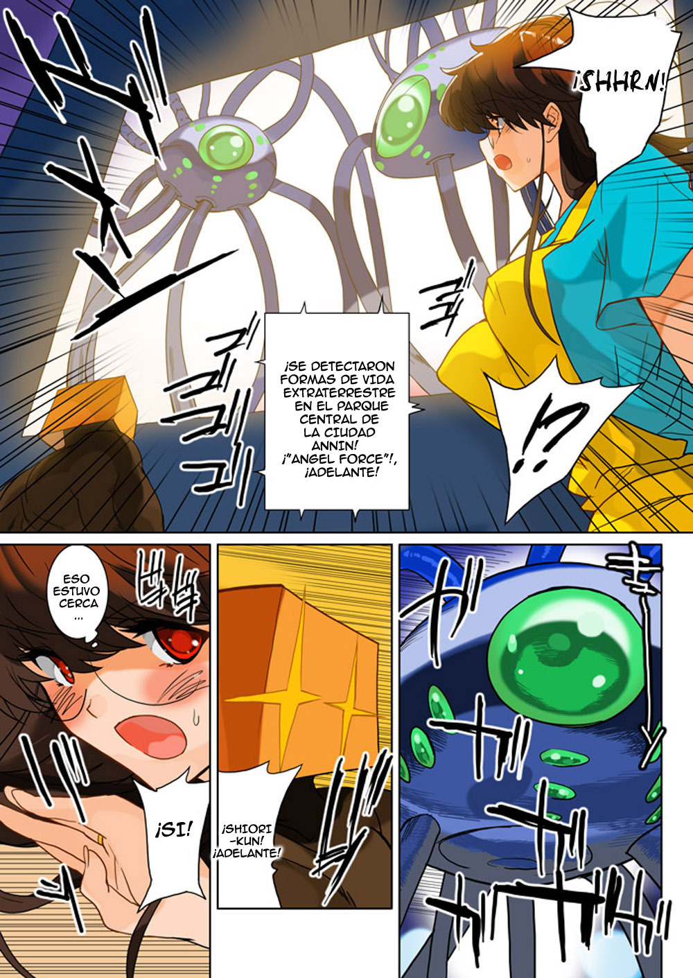 MilkyBox - Hitoduma Shugo Senshi Angel Force[Español] page 12 full