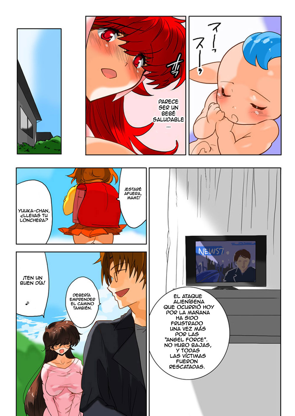 MilkyBox - Hitoduma Shugo Senshi Angel Force[Español] page 92 full