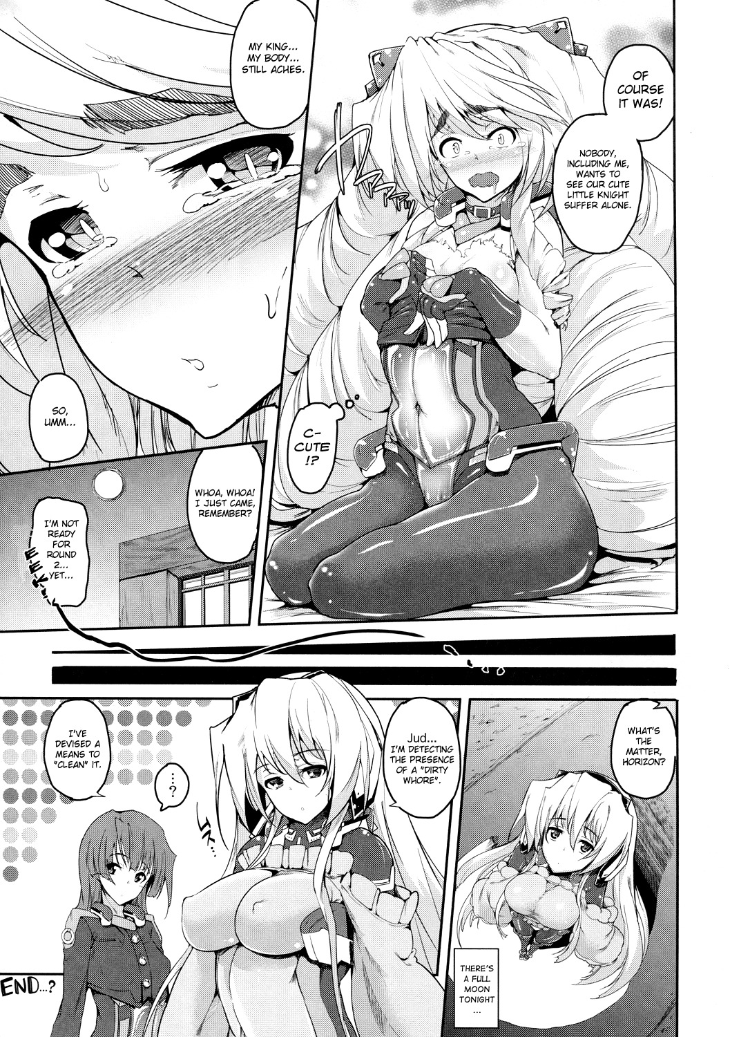 (C81) [Viento Campanilla (Suzuhane Suzu)] Hatsujou Nate ga Kyaon to Naite | Neito Howls in Heat (Kyoukai Senjou no Horizon) [English] [Chocolate] page 22 full