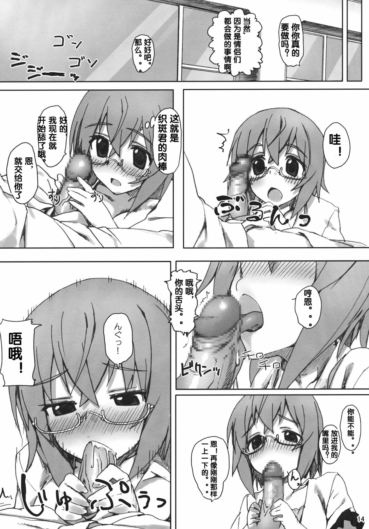 (C80) [Atsuya Kougyou (Kaisen Chuui)] YIH (IS ) [Chinese] [流浪貓·裏] page 13 full