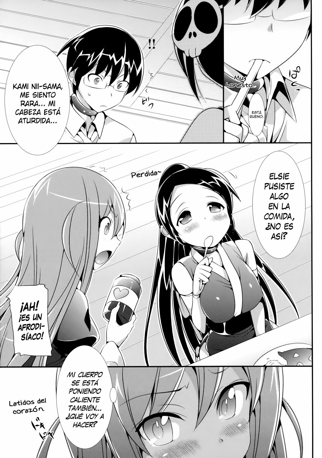 [Neko wa Manma ga Utsukushii (Hisasi)] Akuma Nomi zo Shiru Biyaku | El afrodisíaco que Sólo los Demonios Conocen (The World God Only Knows) [Spanish] [H-Elite] page 4 full