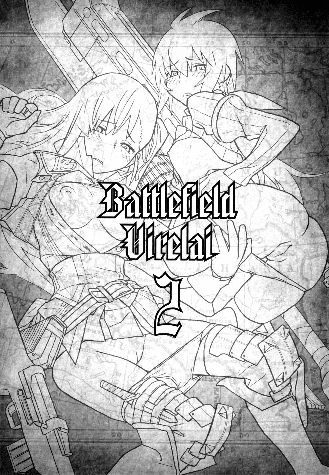 (C81) [Kacchuu Musume (Ouma Bunshichirou, Yumi Ichirou)] Senjou no Virelai 2 -BATTLEFIELD VIRELAI II- (Valkyria Chronicles 3) [English] [For The Halibut] page 2 full