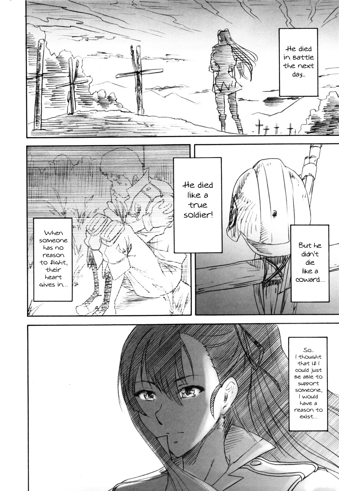 (C81) [Kacchuu Musume (Ouma Bunshichirou, Yumi Ichirou)] Senjou no Virelai 2 -BATTLEFIELD VIRELAI II- (Valkyria Chronicles 3) [English] [For The Halibut] page 55 full