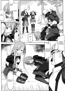 (C81) [Kacchuu Musume (Ouma Bunshichirou, Yumi Ichirou)] Senjou no Virelai 2 -BATTLEFIELD VIRELAI II- (Valkyria Chronicles 3) [English] [For The Halibut] - page 9