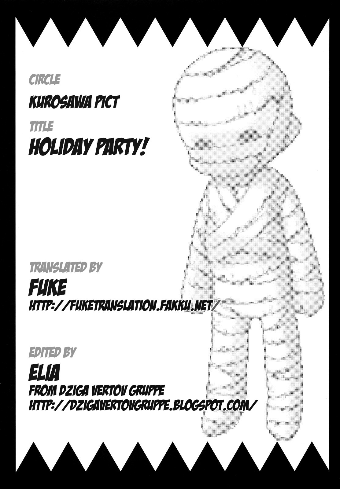 [Kurosawa pict (Kurosawa Kiyotaka)] Holiday Party! [English] [FUKE] page 28 full