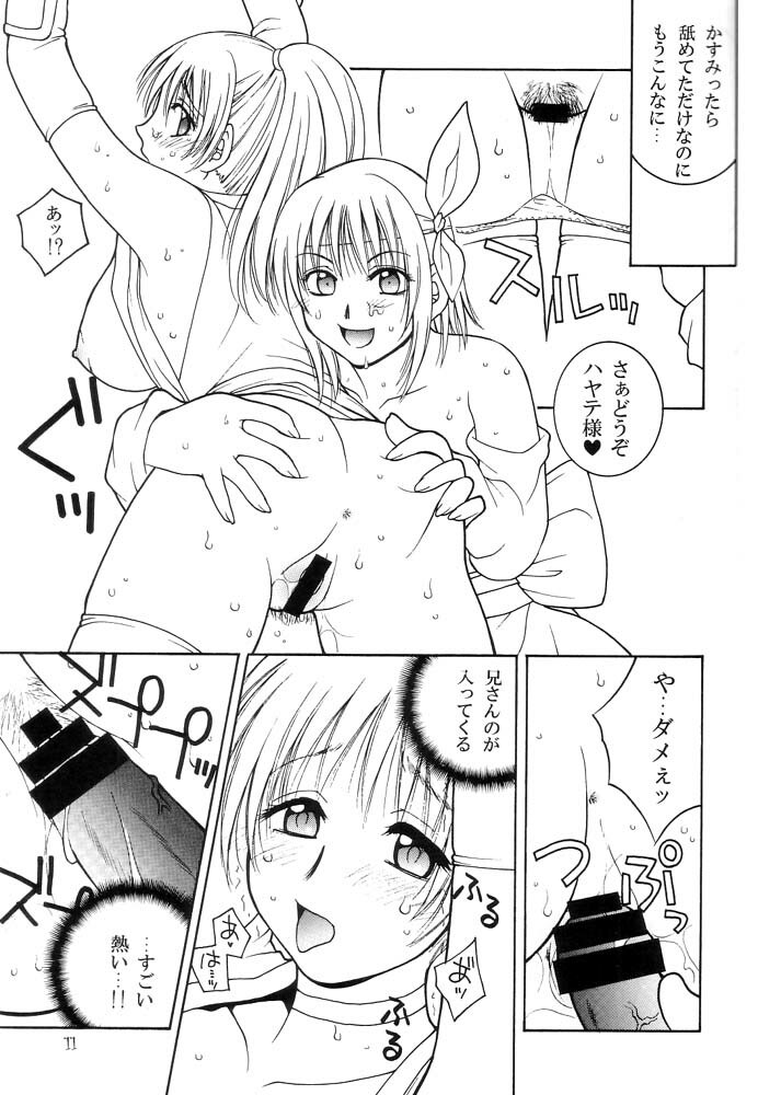 (C62) [HANAMARU MUGEN GYM (Hyoujun Mai) & POKIMADOU KYOUKAI (Minarai Pokimadoushi)] Kasumi Zakura (Dead or Alive) page 10 full