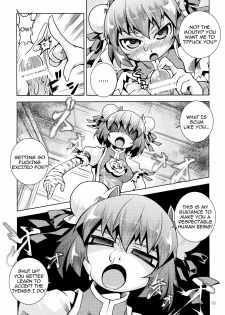 (Reitaisai 8) [Toriniku Seikatsu (Emu, nyagakiya)] Kasen-chan ni Fumaretai. Ato wa Smaretai | I Want Kasen-chan to Step on Me, Then Stick it In (Touhou Project) [English] {Sharpie Translation - page 9