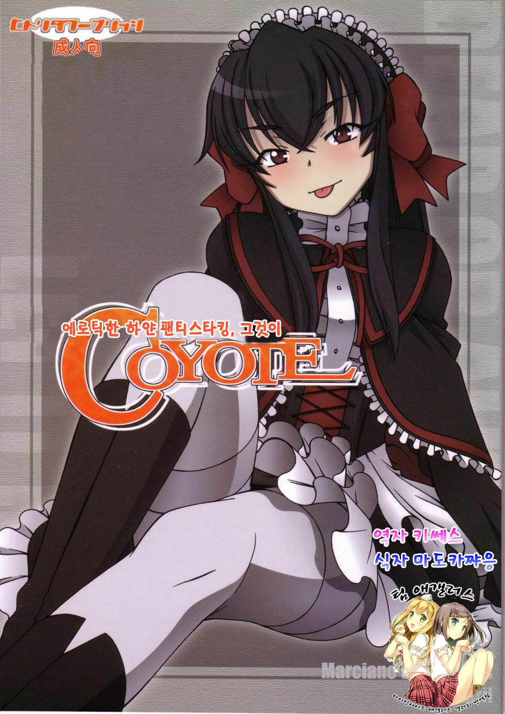 (C71) [Hitori Tower Bridge (Hakkyou Daioujou)] Erotic na Shiro Pansuto Sore ga COYOTE (Coyote Ragtime Show) [Korean] [팀 애갤러스] page 1 full