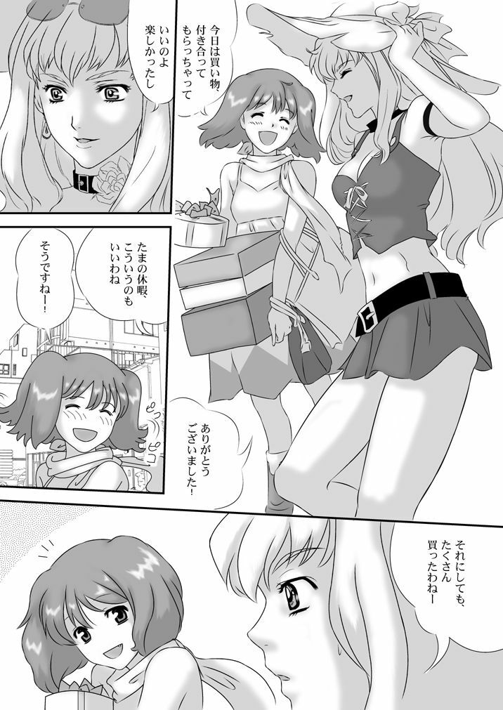 (C75) [mumei4goubasi (Akabane Mau)] Twin Angel (Macross Frontier) page 4 full