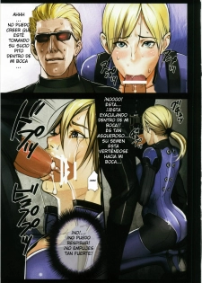 (C79) [Shoujo Kakei (inkey, Izumi Banya)] Jill Valentine Choukyou Kiroku (Resident Evil) [Spanish] - page 7