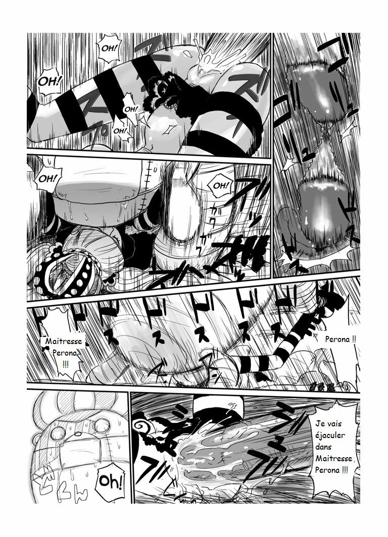 [Aoiro-Syndrome (Yuasa)] Gyakushuu no Kumashi | Kumashi's counterattack (One Piece) [French] page 4 full