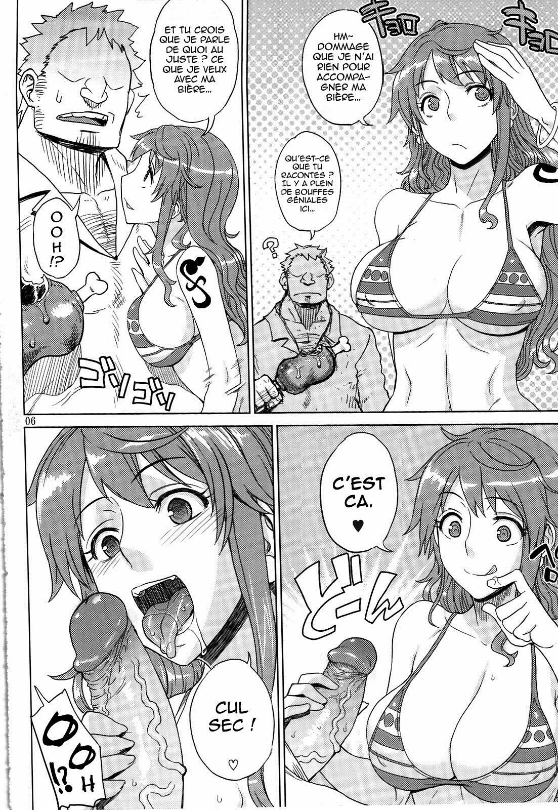 (C81) [Choujikuu Yousai Kachuusha (Denki Shougun)] MEROMERO GIRLS NEW WORLD (One Piece) [French] {Paulluxe} [Decensored] page 4 full