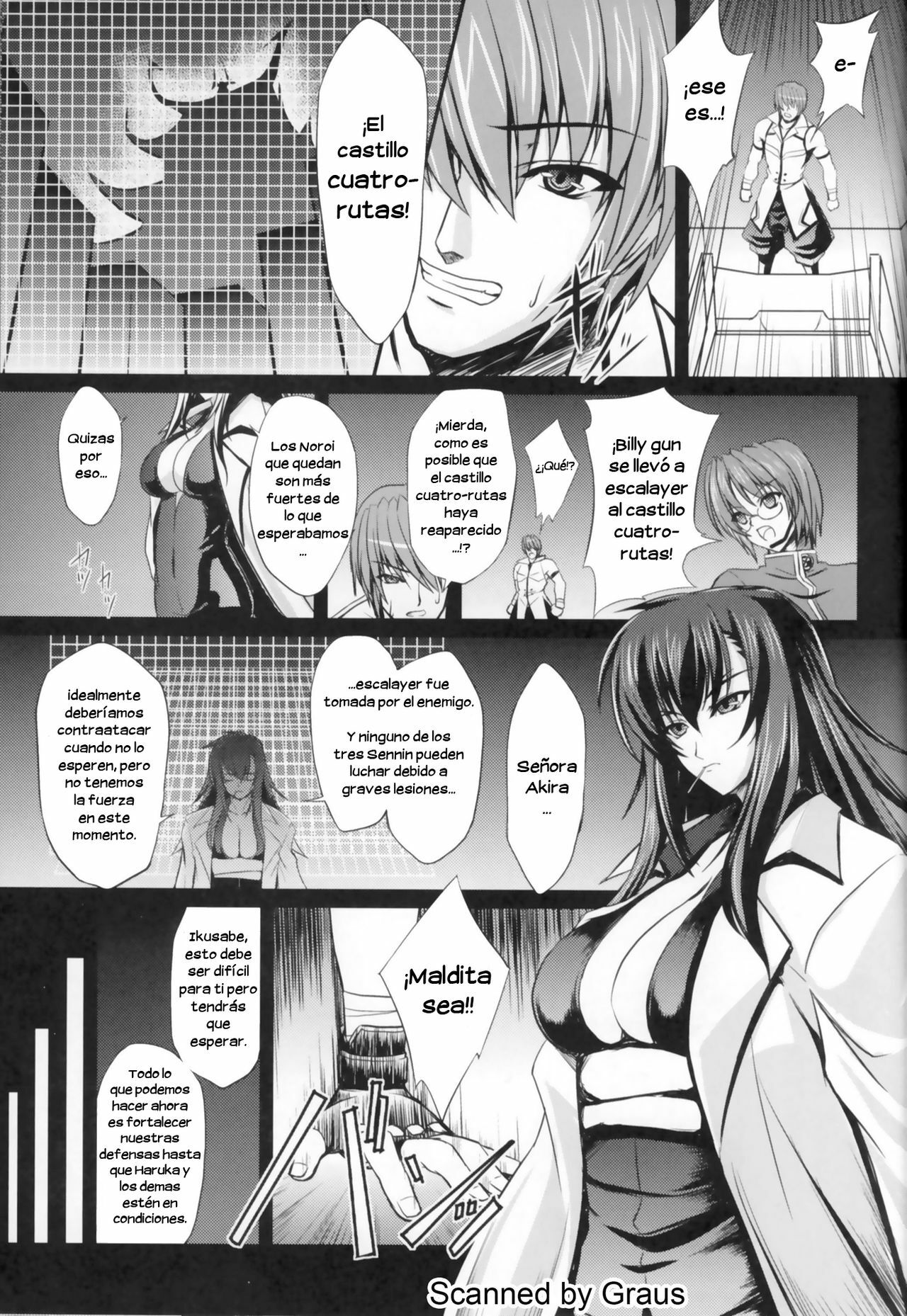 (C81) [Neko Saffron (inoino)] Fallen Beat Angel (Beat Angel Escalayer) [Spanish] page 4 full