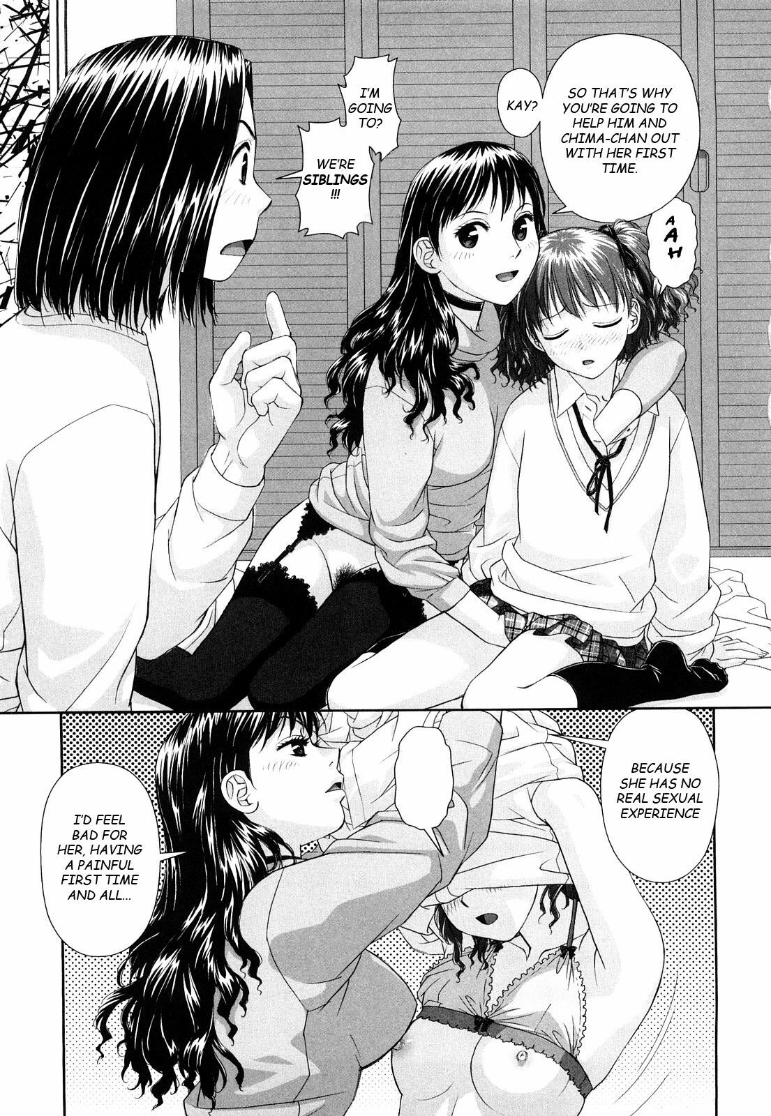 [Yui Toshiki] My Sisters Ch.01-04, 07 (Ch.01-03 Decensored) [English] page 77 full