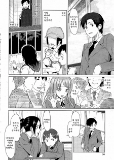 [Lunch] Hachiya-san no Kougeki! | 하치야의 공격! (COMIC HOTMiLK 2012-07) [Korean] [Team Arcana] - page 3