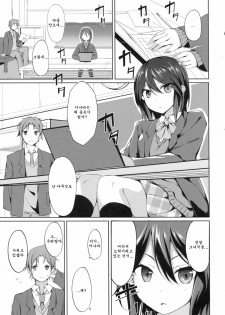 (C81) [Dream Halls! (Tsuzuri)] Tandeki Suru Kare to Kanojo (Kokoro Connect) [Korean] [Team Arcana] - page 3