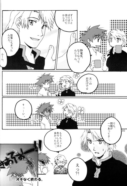 (HaruCC8) [Ishigamiya (Utsugi Iminashi)] Ereki (Digimon Adventure 02) page 31 full