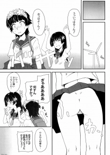 (C77) [Zi (Mutsuki Ginji)] Onnanoko Doushi toka Suki dakara! 3 (Toaru Kagaku no Railgun) - page 23