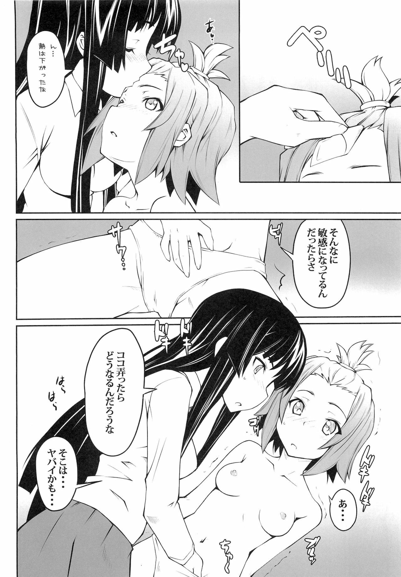 (C76) [Zi (Mutsuki Ginji)] Onnanoko Doushi toka Suki dakara! 1 (K-ON!) page 10 full