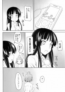(C76) [Zi (Mutsuki Ginji)] Onnanoko Doushi toka Suki dakara! 1 (K-ON!) - page 22