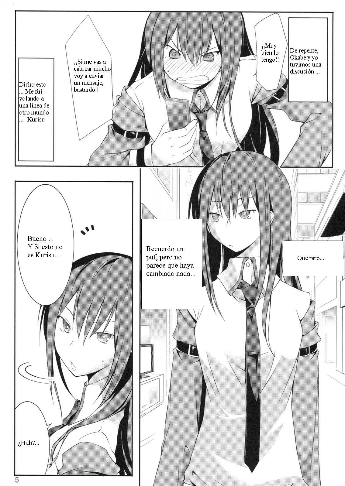 (C80) [Outrate (Tabo)] Embrace (Steins;Gate) [Spanish] {celsiusrembrant} page 5 full