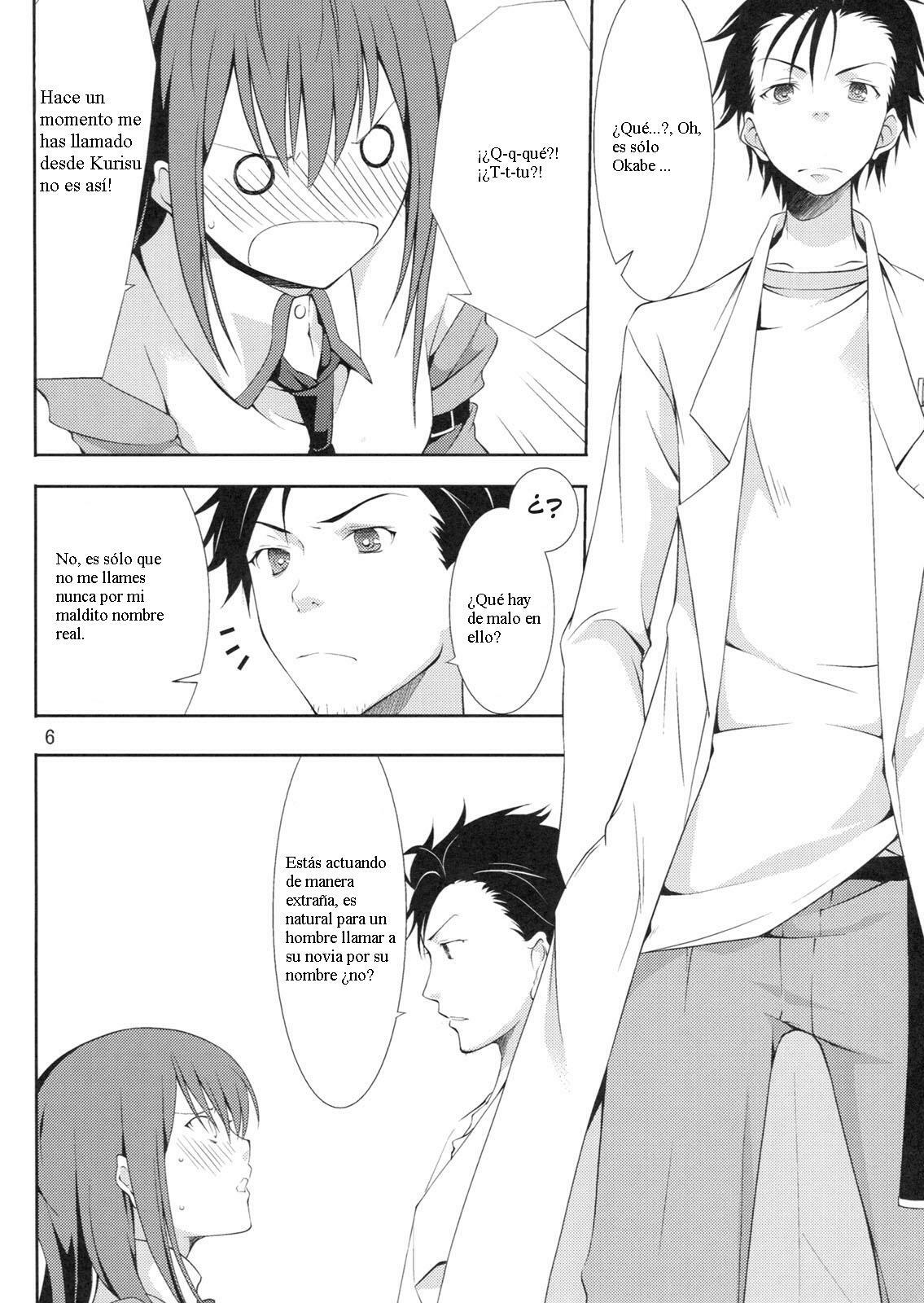 (C80) [Outrate (Tabo)] Embrace (Steins;Gate) [Spanish] {celsiusrembrant} page 6 full