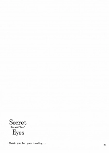 (C72) [Wechselhaft (Kima-gray)] Secret Eyes - She said ''So...'' (The Melancholy of Haruhi Suzumiya) [English] [redCoMet] [Decensored] - page 19