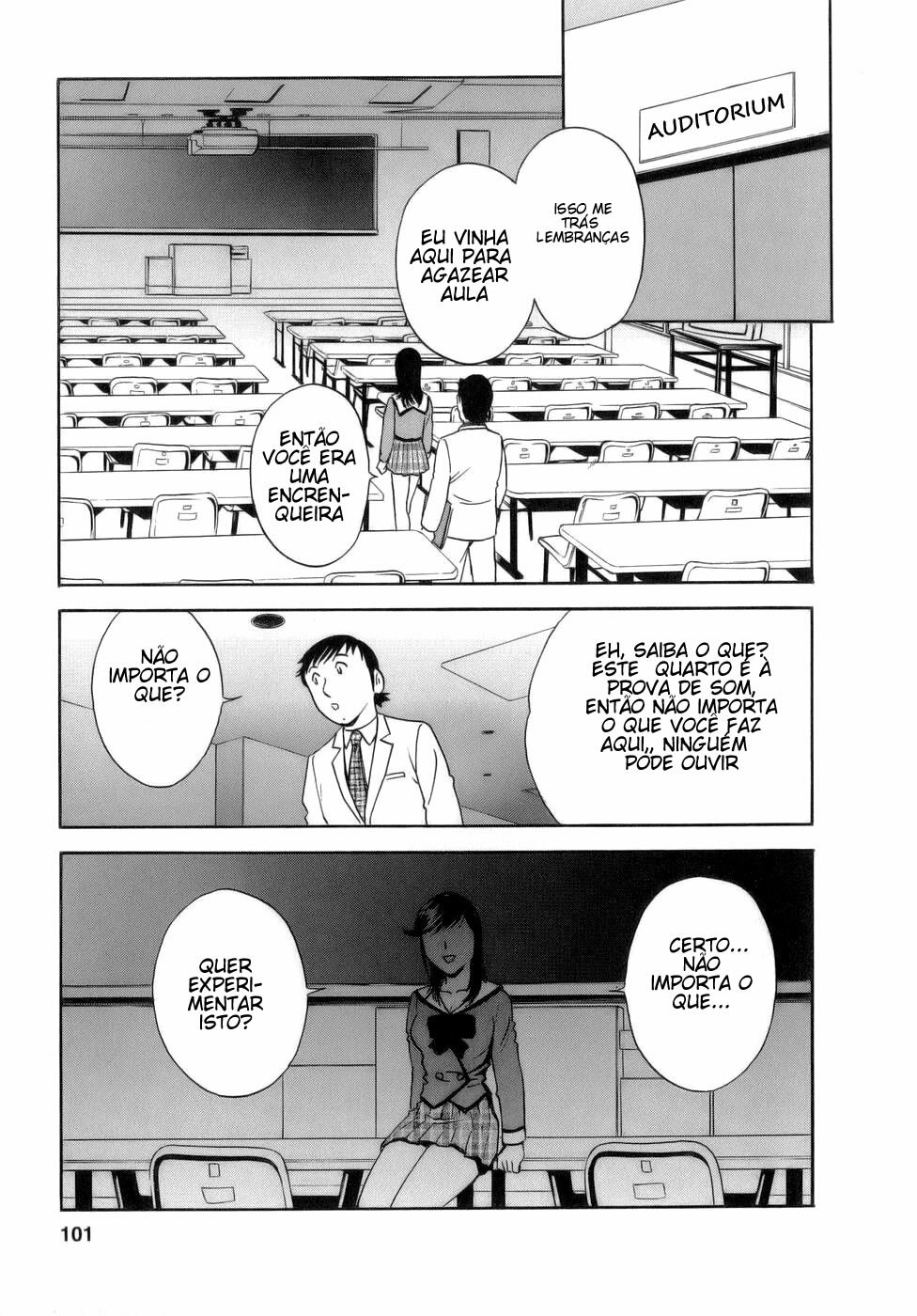 [Hidemaru] Mo-Retsu! Boin Sensei 1 [Portuguese-BR] [HentaiPie] page 101 full