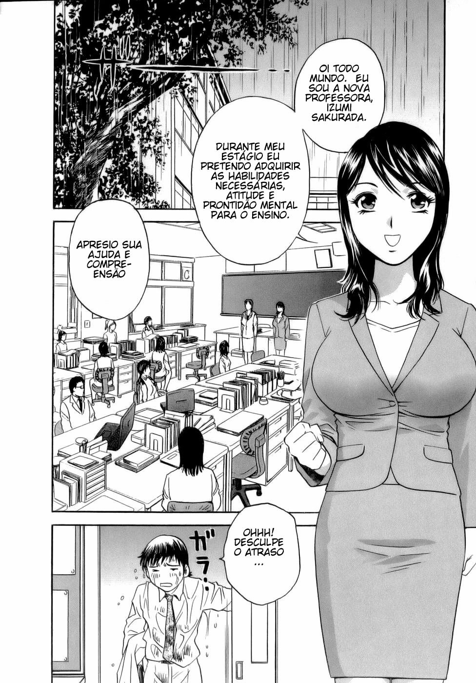 [Hidemaru] Mo-Retsu! Boin Sensei 1 [Portuguese-BR] [HentaiPie] page 174 full