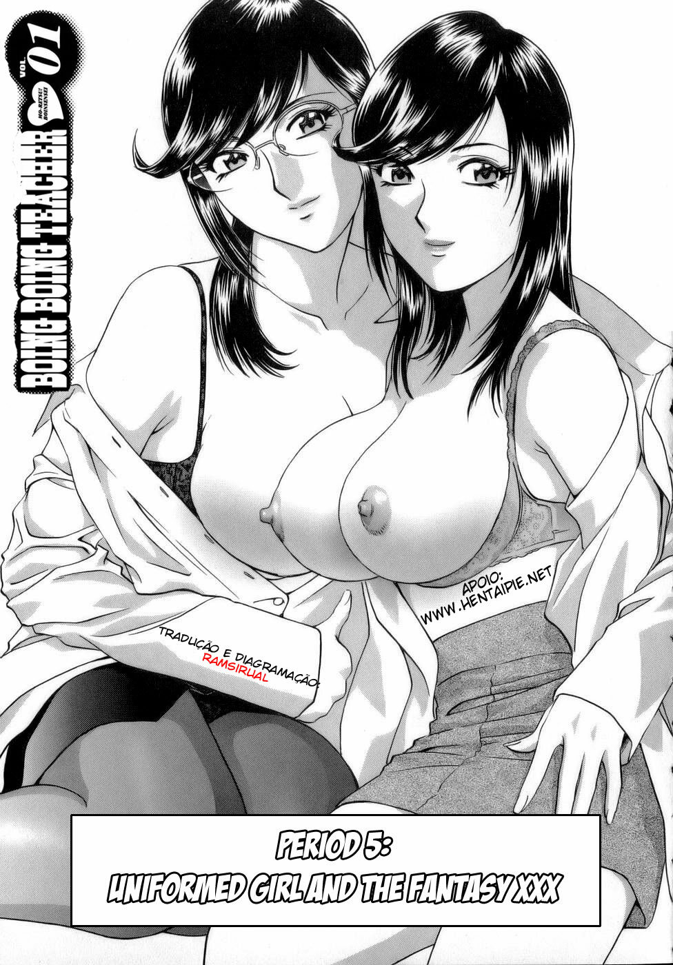 [Hidemaru] Mo-Retsu! Boin Sensei 1 [Portuguese-BR] [HentaiPie] page 93 full