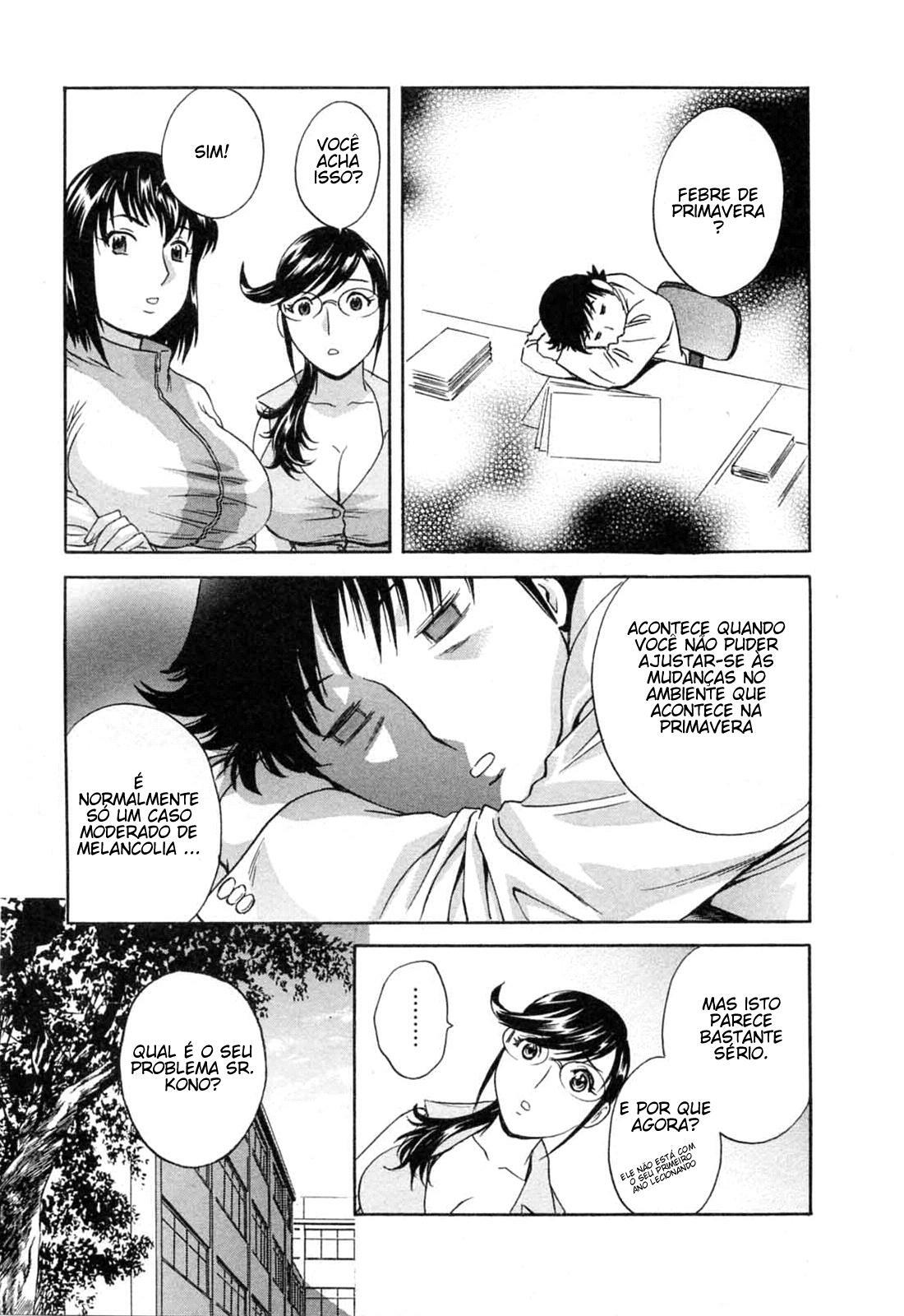 [Hidemaru] Mo-Retsu! Boin Sensei 5 [Portuguese-BR] [Soumaishentai] page 95 full