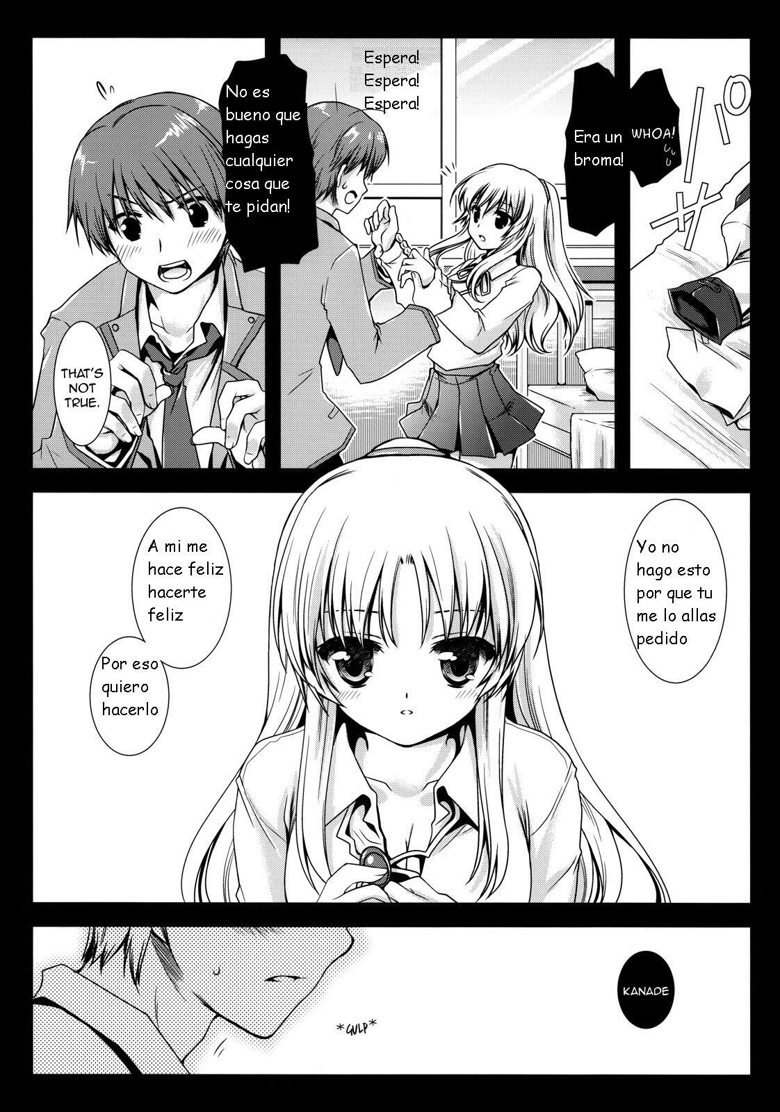 (C78) [Kurosawa pict (Kurosawa Kiyotaka)] Angel Breath (Angel Beats!) [Spanish] [Kurotao] page 6 full