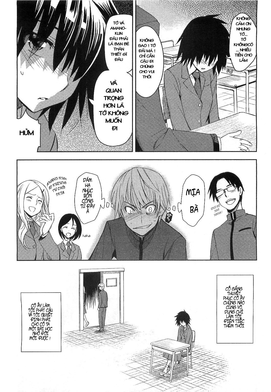 [Inue Shinsuke] Taka to Ki no Kyoukai - Border between Nobility and Taboo Ch. 1 (COMIC Megastore 2010-04) [Vietnamese Tiếng Việt] [AMQT] page 4 full