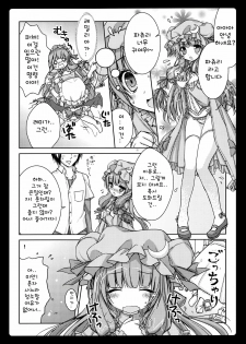 (Reitaisai 8) [Kinokonomi (konomi)] Rental Patchouli Chan (Touhou Project) [Korean] - page 5