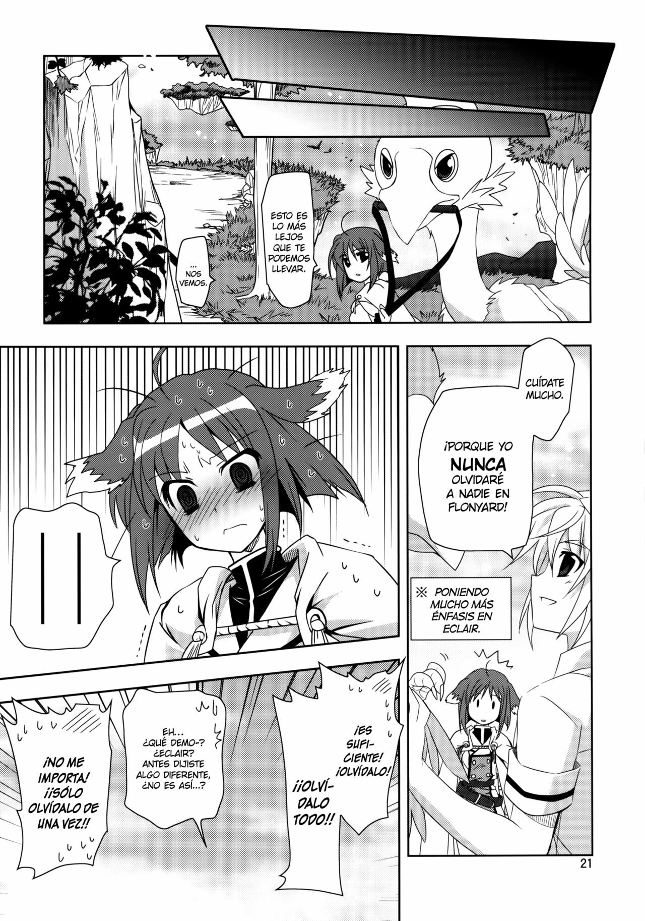 (COMIC1☆6) [Plum (Kanna)] Wonderful Agent (Dog Days) [Spanish] [H-Elite no Fansub] page 20 full