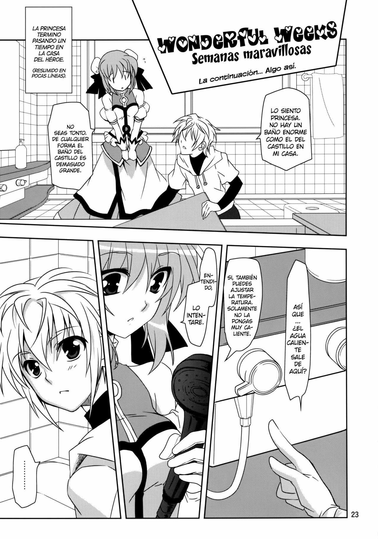 (COMIC1☆6) [Plum (Kanna)] Wonderful Agent (Dog Days) [Spanish] [H-Elite no Fansub] page 22 full