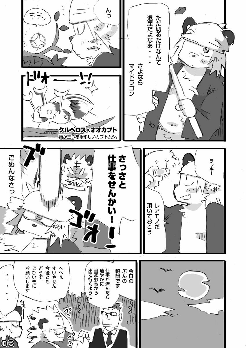 (C79) [Rabbit Zone (Shiratama)] Tora to Tsubaki Joukan page 4 full