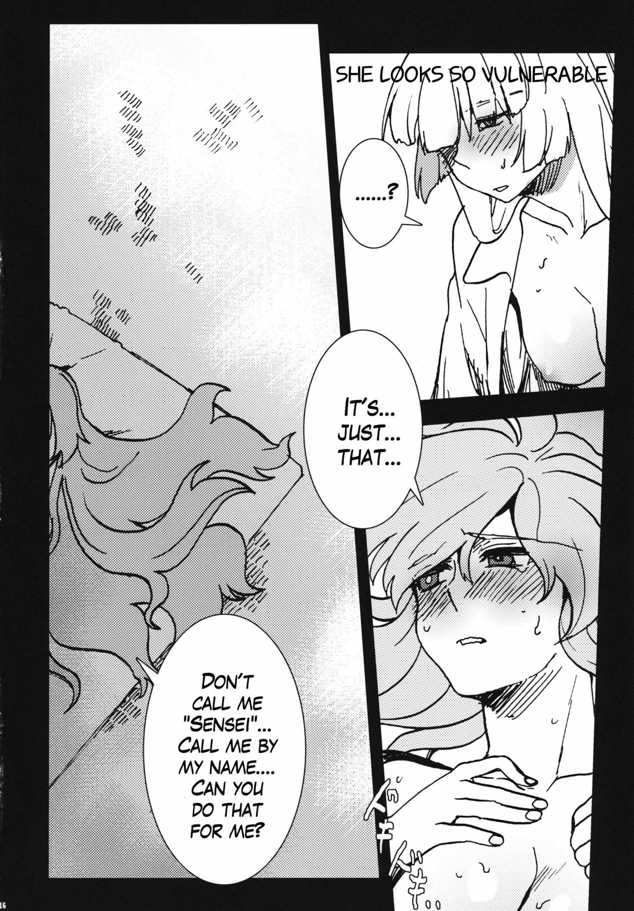 (Reitaisai 8) [S+y (Yumiya)] Fujiwara Mokou wa Shizukani Kurasenai (Touhou Project) [English] {pikkymikky} page 16 full