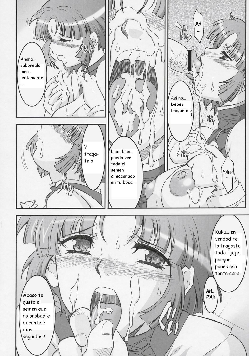 (SC31) [Youkai Tamanokoshi (CHIRO)] STEEL HEROINES Vol. 1 -Kusuha- (Super Robot Wars) [Spanish] [Kurotao] page 12 full