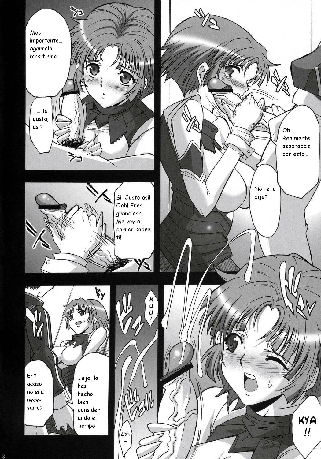 (C71) [Youkai Tamanokoshi (CHIRO)] Steel Heroines Vol. 3 (Super Robot Wars) [Spanish] {Kurotao} page 7 full