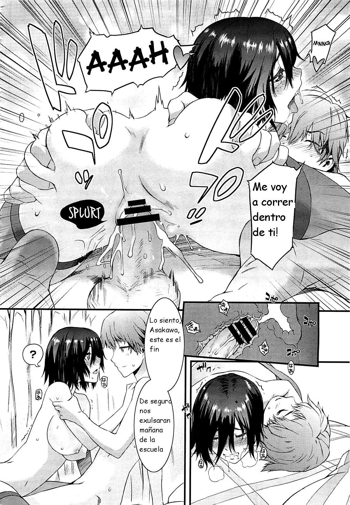 [Musashimaru] Haishin Kanojo (COMIC Megastore 2012-04) [Spanish] {Kurotao} page 21 full