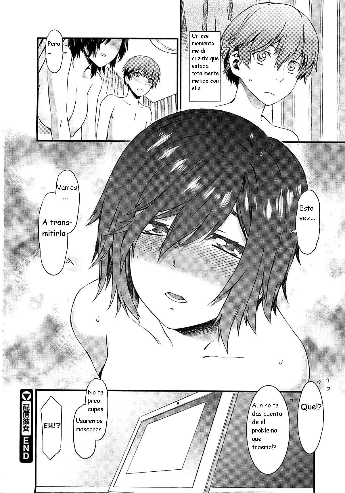 [Musashimaru] Haishin Kanojo (COMIC Megastore 2012-04) [Spanish] {Kurotao} page 23 full